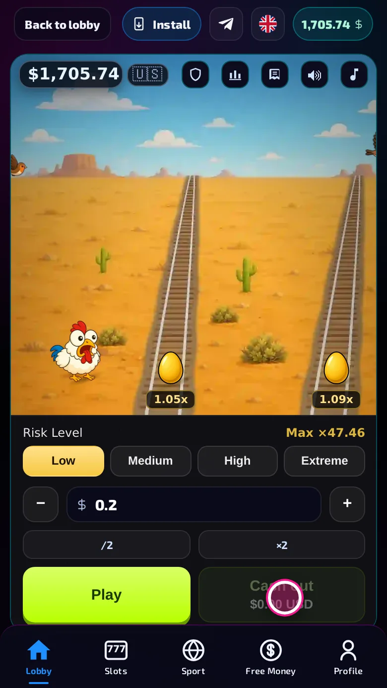 Chicken Train