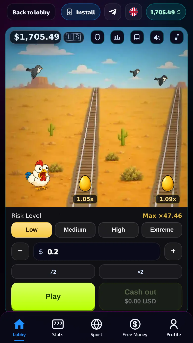 Chicken Train